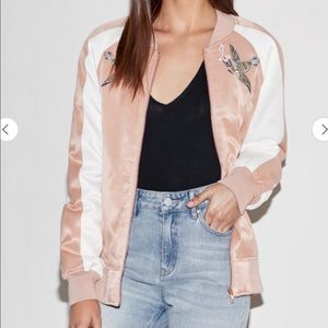 Kendall & Kylie NEW  Embroidered Bomber
